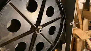 Bandsaw tire quick fix