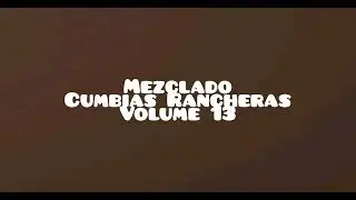 Mezclado Cumbias Rancheras Volume 13