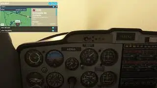 Cessna 152 - ILS/VFR Map Landing at EGXC Coningsby!  MSFS 2020
