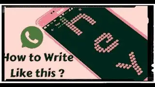 How to write in emoji in what's app explained in hindi