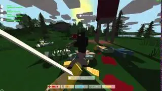 funny unturned stunts