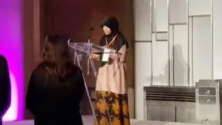 Maryam Qonita Speaks at OpenCon 2018 Toronto Canada