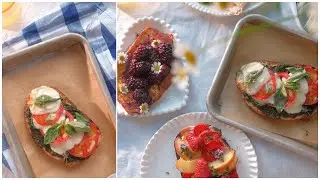 ЛЕТНИЕ ЗАВТРАКИ | 4 простых рецепта