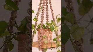 Macrame Plant Hanger #diy #art #home #decor #plants #pots #macrame #aesthetic #love #indoorplants