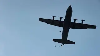 Fighter jets intercepting a Romanian C 27