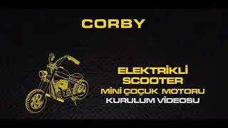Corby BC160 Elektrikli Mini &Ccedil;ocuk Motoru ile maceraya hazır mısın?