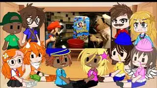 SML characters react to SML movie Jeffy online school 