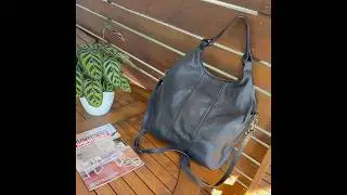 Classic Black Genuine Leather Tote Bag | GDPS Bag NZ #bag #lifeisbutadream #fashion