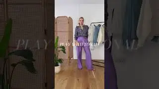 How to Add Colour to your Wardrobe (Styling Lilac Trousers)