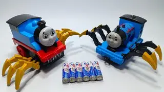 Merakit 2 Kereta Api Thomas Laba-laba #thomasandfriends 