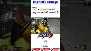 ISLA 100% DEATH COMBO | KOF XV Ultimate Damage Guide (2026) #jazzben #kof #kof15 #kofcombos #kofxv