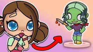 Infected Monster Follows School Boy wherever he goes! | Avatar World  Horror Story