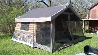 PART 1 - Timber Ridge Log Cabin 8 person tent review