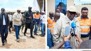 HAUT-UELE : LE MIN. Louis WATHUM ET LE GOUV Jean BAKOMITO EN VISITE DE MINE D'OR DE KIBALI, SUIVEZ !