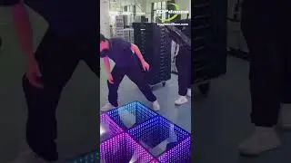 Error Proof Assembly 👍👍#led #dancefloor #factory #la