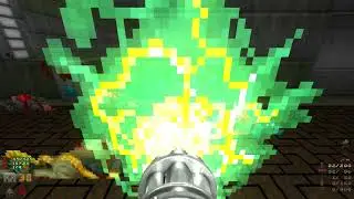 Doom II. ColdWire. M1-M4. GzDoom 4.14.1, UV difficulty. Part 1.