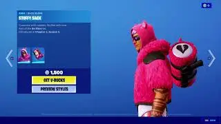 Cuddle King in Fortnite Item Shop Preview *LEAKED* Be Mine Set Ingame