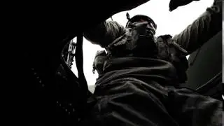 Shot in a Humvee up at the turret gunner while driving.