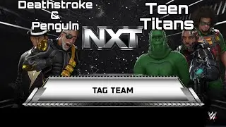 Teen Titans vs Deathstroke & Penguin -WWE 2K25