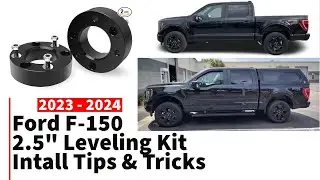 Установка комплекта для регулировки подвески Ford F150 4x4 FX4 2023&ndash;2024 годов выпуска, советы и ...