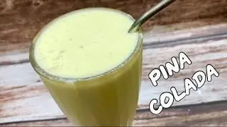 Pina Colada With Fresh Pineapple Juice |Perfect Summer Drink For Iftar|Ramadan Recipes|Spice&rsquo;N&rsquo;Cream
