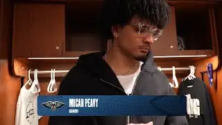Micah Peavy | Pelicans-Pistons Postgame Interview 1/21/2026