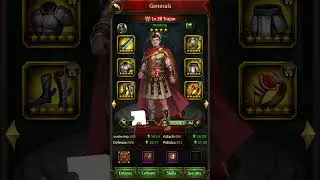 Upgrading General Equipment Attributes in Evony