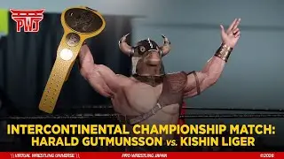 HARALD GUTMUNSSON (C) vs. KISHIN LIGER | PWJ Intercontinental Championship Match