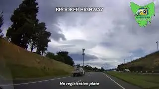 Brooker Highway NO REGISTRATION PLATE