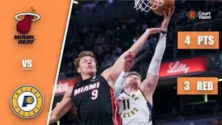 Pelle Larsson - 4 Points, 3 Rebounds vs Pacers - 2025-26 Regular Season