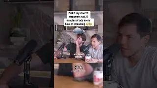 Мизкиф говорит, что стримеры Twitch показывают 22 минуты рекламы в своих прямых трансляциях #mizk...