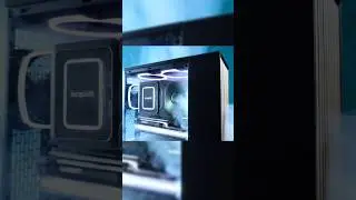 Fractal North Airflow Visualization | Be Quiet CPU cooler
