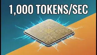 How AI Just Broke the Speed Limit (1,000 Tokens/Sec)