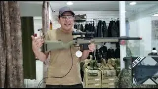 Sinper hpa Ares striker usando kit mancraft