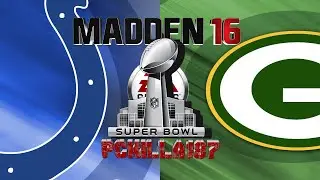Madden Super Bowl 50 Colts vs Packers Full Game