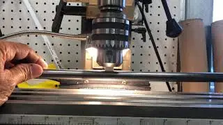 Barrel straightening with a mill