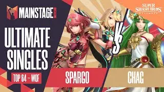 Sparg0 vs Chag - SSBU Singles: Top 64 Winners Quarters - Mainstage 2021 | Pyra vs Palutena