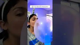 BIG BUBBLE ASMR | blowing the most MASSIVE bubble QUENCH gum #bubblegum #bubble