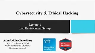 Lecture-1: Lab Environment Set-up