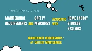 maintenance requirements