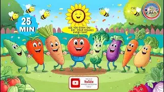 Vegetables Name |🌟 Fun and Educational for Kids | Learn with Animated Characters