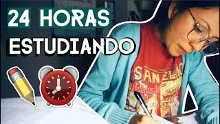 24 HORAS ESTUDIANDO SIN PARAR 😰✏️ | Princolitas