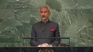🇮🇳 Minister S Jaishankar, 77th UN Assembly @NewYork 26th Sep - Part - 1