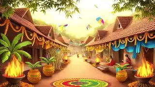 LED Pongal background video|sankranti backgroundvideo|bhogi background video|HD