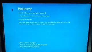 How to fix Error code 0x0000225 and 0x000000f  Windows 10 Easy Fix in Bios | Xplore Factor