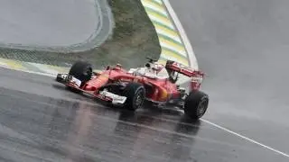 F1 2016 Brazilian GP - Sebastian Vettel calls for the Red Flag