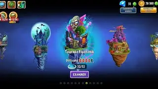 Plants Vs Zombies 2 - Tourn&eacute;e Fluotonik  ( Niveaux 11 &agrave; 15 )