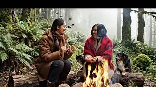 #ठंडी #coldday #युवतियां #आग fire 
