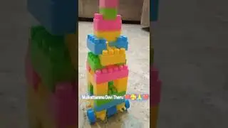 Mulkattamma Devi Theru Made From Blocks 🙏❤️🥰🙏#mystrenght❤️ #mylife #mulkattammadevi #viralvideo