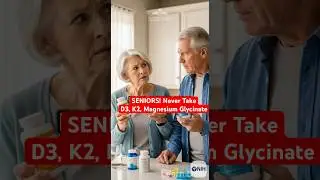 Вам больше 60? НИКОГДА не принимайте глицинат магния, витамин D3 и K2 одновременно, не посмотрев ...